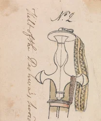 Empuñadura de la espada del Peshwa
