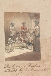El Peshwa Maratha y sus ministros