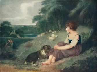 El hijo de un cortador de helechos, c1800, 1925