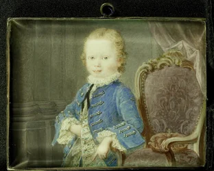 Guillermo V (1748-1806), príncipe de Orange-Nassau, de niño