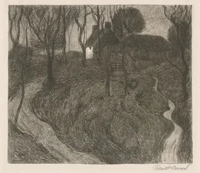 Una granja solitaria