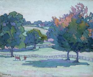 Arces en Cuckfield, Sussex, 1914