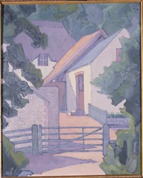 Mañana, los South Downs, 1906