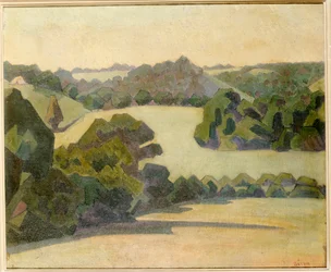 Paisaje del oeste del país