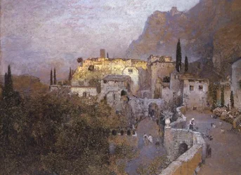 Una vista de Capri