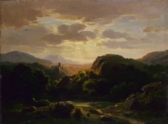 Recuerdos de una escena cerca de Auerbach