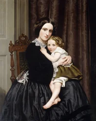 Una madre y su hijo