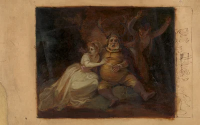 Falstaff en el Roble de Herne