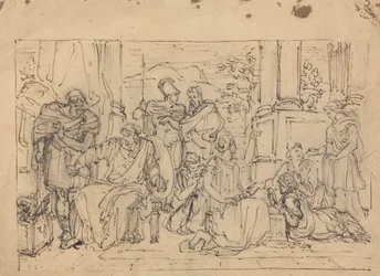 Escena de Timón de Atenas