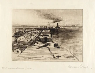 Remolque por el río Hudson