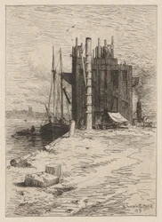 Bolsillos de carbón en New Bedford