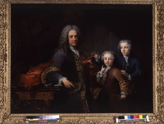 Monsieur de Saint Cannat y sus hijos