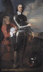 Oliver Cromwell (1599-1658) Lord Protector de Inglaterra, c.1650