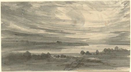 paisaje con lago