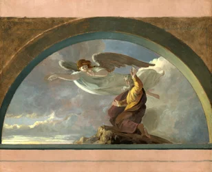 Moisés viendo la tierra prometida, ca. 1860-1865