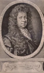 Samuel Pepys, diarista inglés y administrador naval, c1690 1894