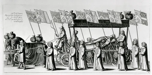 Funeral de estado de George Monck, 1er Duque de Albemarle, 1671