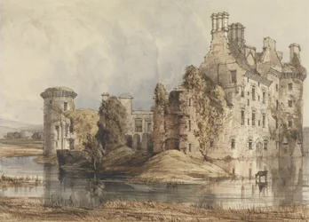 Castillo de Caerlaverock (Vista general)