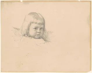 Estudio para "Retrato de Esther Haydin"