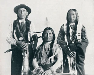 Un grupo de algonquinos, 1912