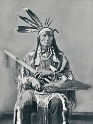 Un jefe sioux, 1912