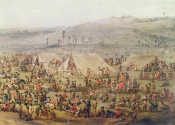 Campamento militar (detalle)
