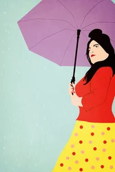 Scarlet In The Rain, 2022 (digital)