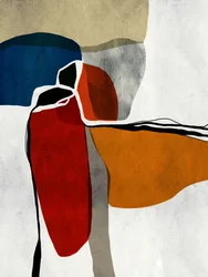 Formas abstractas de colores
