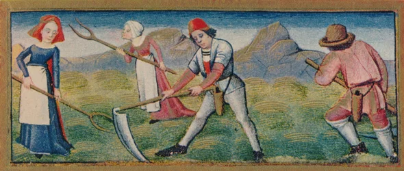 Junio - siega, siglo XV, 1939
