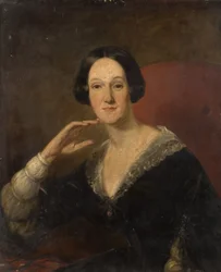 Retrato de la esposa de John Hall Kent