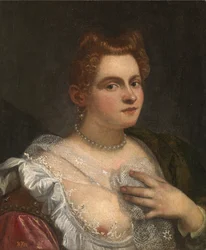Autorretrato de una joven veneciana, c. 1580