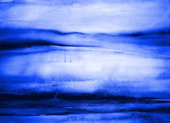 Horizonte azul profundo