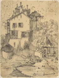 Una rústica casa de campo