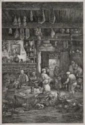 Interior moldavo, 1856