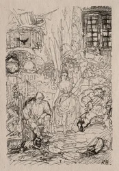Interior del hilandero