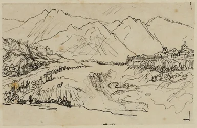 Pueblo de montaña