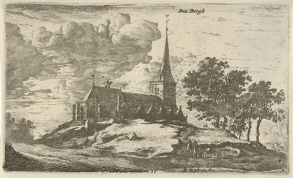 Iglesia en Nederhorst den Berg Den Bergh (título sobre objeto)