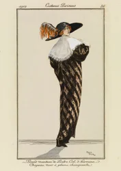 Lámina 36 de "Costumes Parisiens