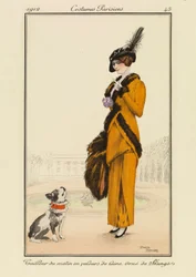 Lámina 43 de "Costumes Parisiens