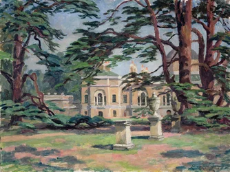 Chiswick House (óleo sobre lienzo)