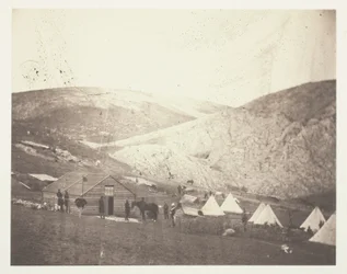 Campamento de los 4º Dragones de la Guardia, cerca de Karyni