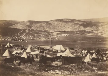 Campamento del 5.º Regimiento de Dragones de la Guardia