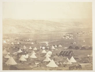 Campamento de caballería, mirando hacia Kadikoi