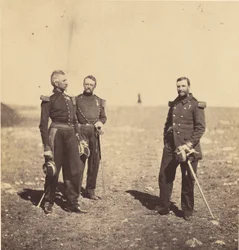 Los generales Labousinière y Beuret.