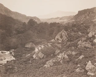 Moel Seabid, desde el valle de Lledr