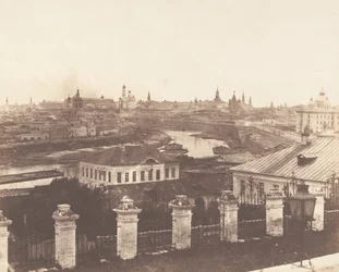Moscú, el Kremlin en la Distancia, 1852
