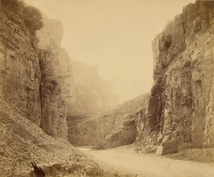 Los acantilados de Cheddar, el valle central