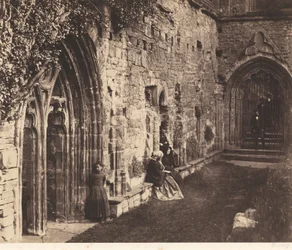 Los claustros, Abadía de Tintern