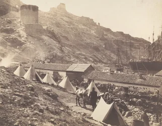 El Castillo Genovés, Balaklava, 1855