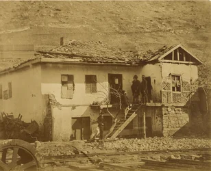 La antigua oficina de correos de Balaklava.